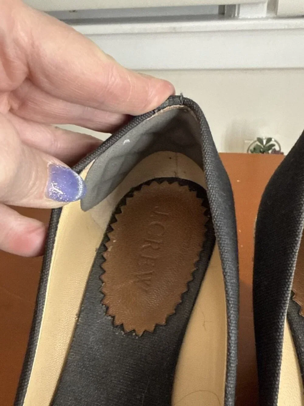 J. Crew Black Seville Espadrille Canvas Jute 3.5